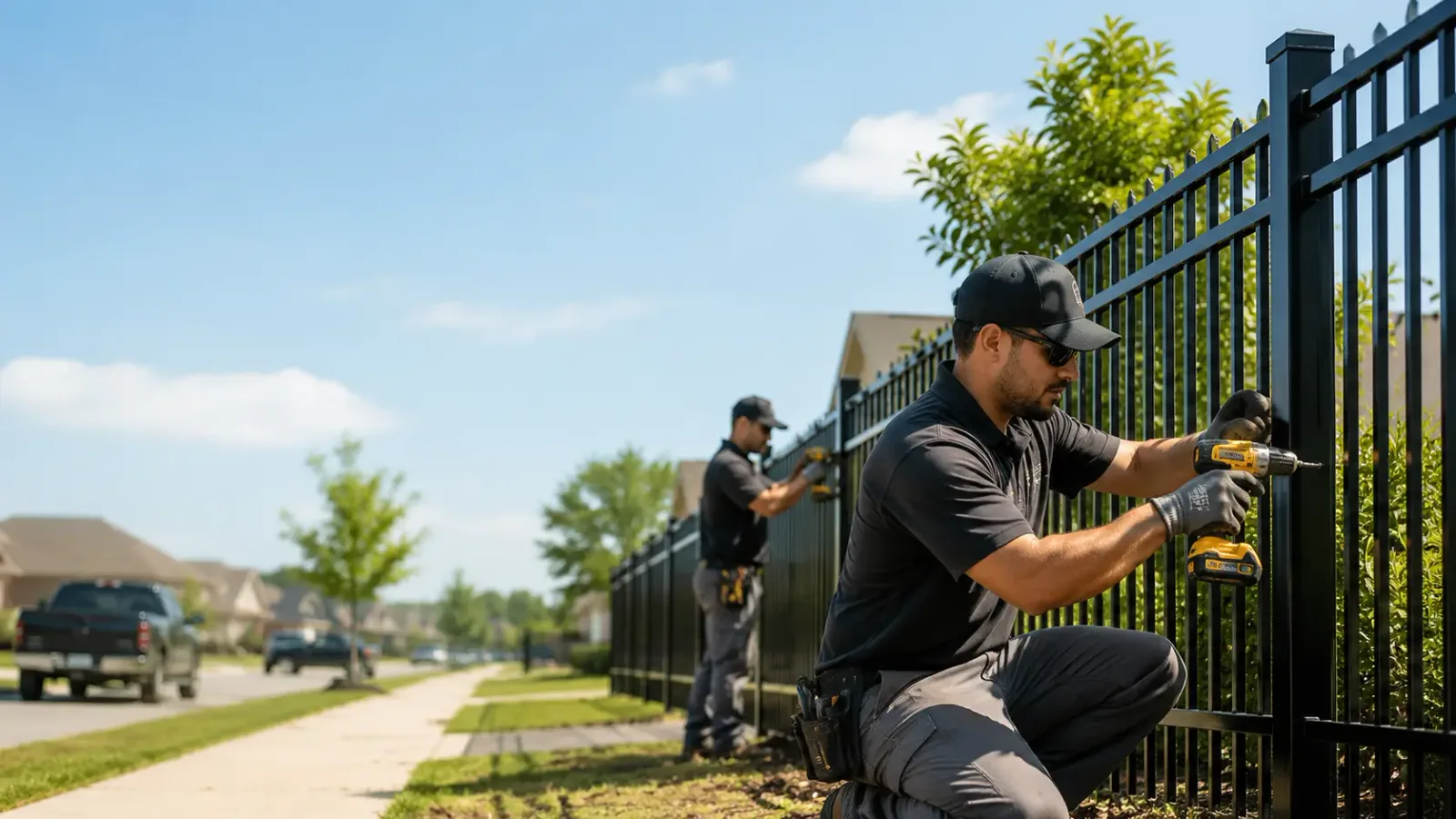 Metal Fence Installation in Fontanet, IN